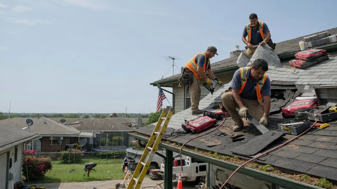Roof Repair in Garland, TX near me